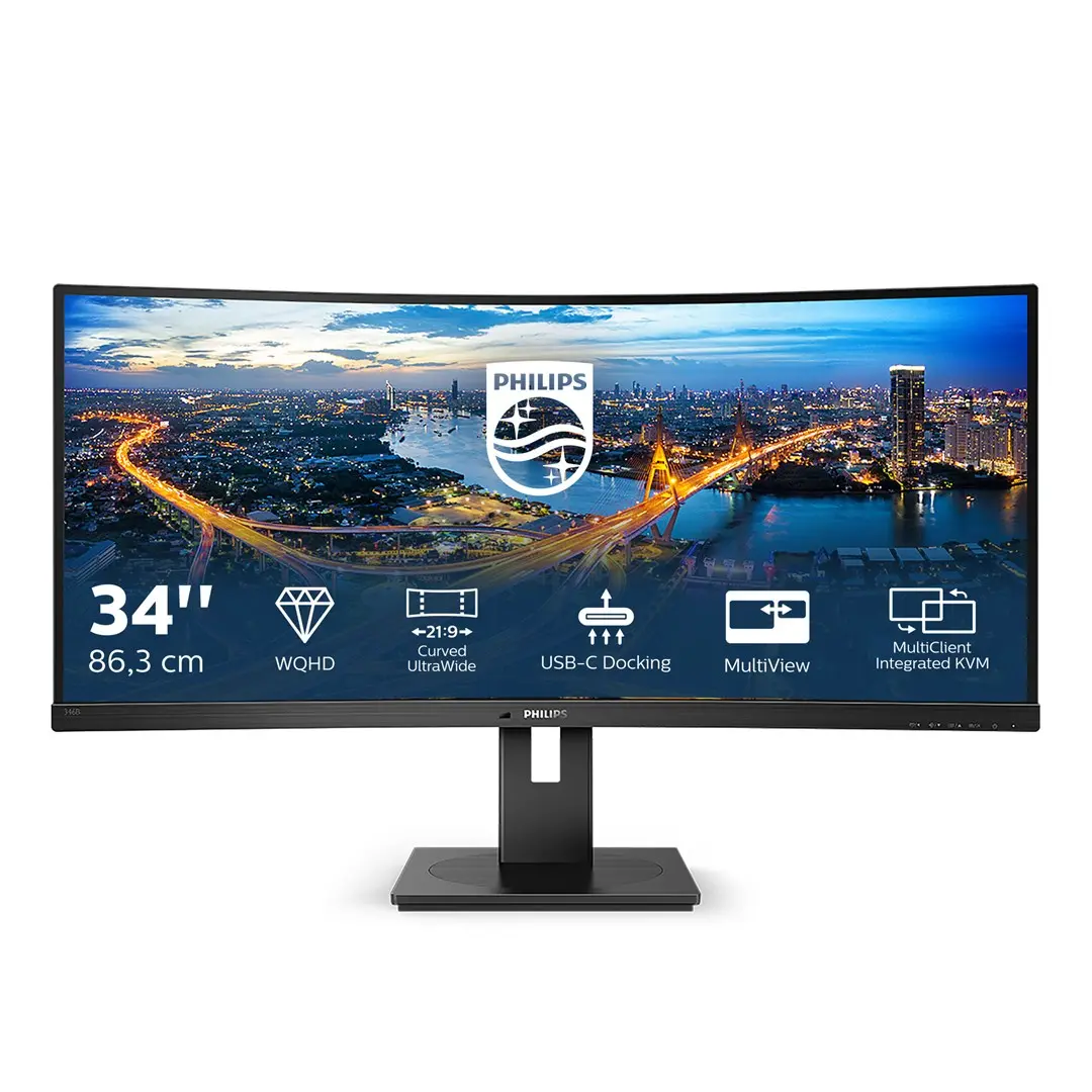 Philips B Line 346B1C/00 datora monitors