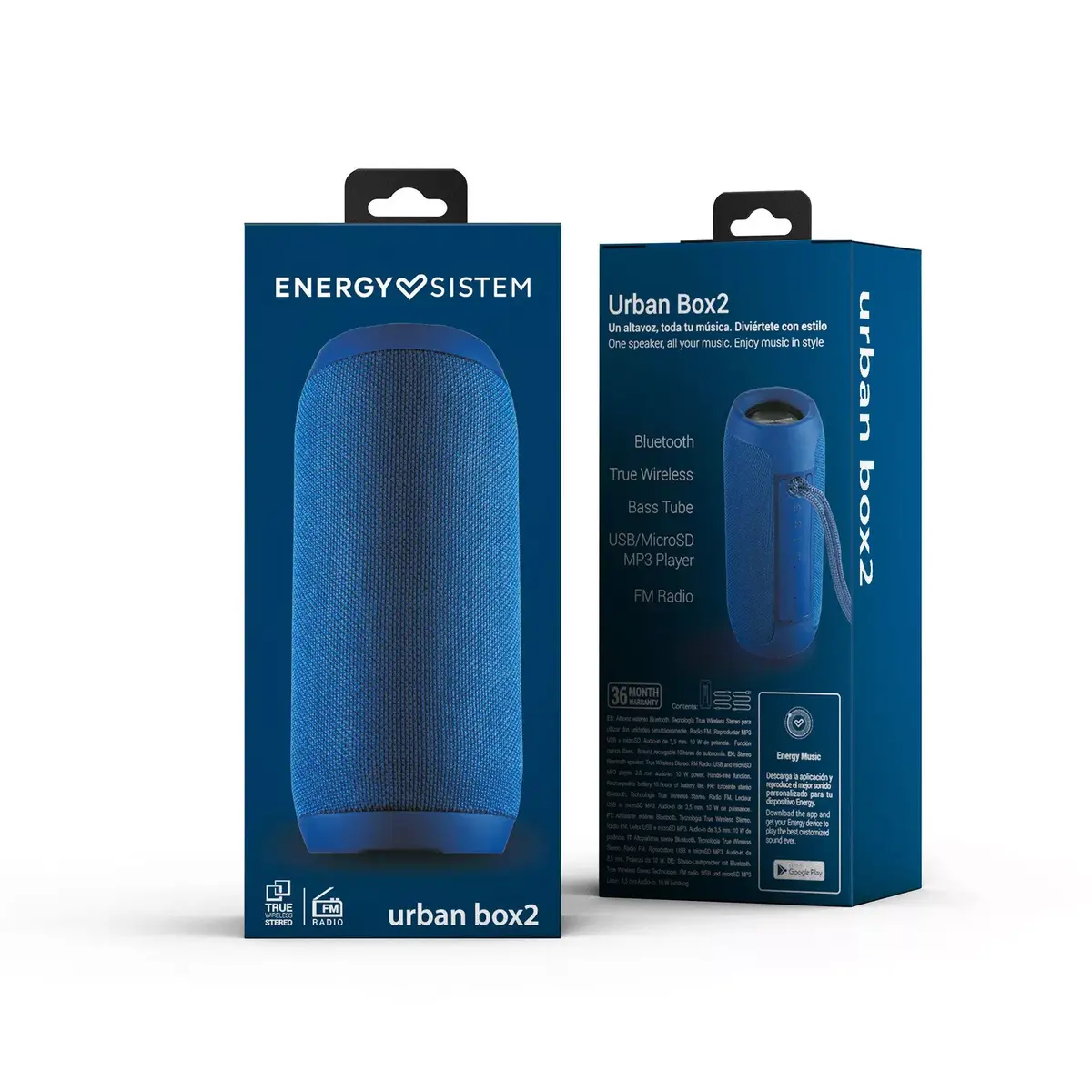 Стерео портативная колонка Energy Sistem Urban Box 2 449354 Photo 6