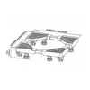 Movable Base MACLEAN MC-855 adjustable-width Photo 5