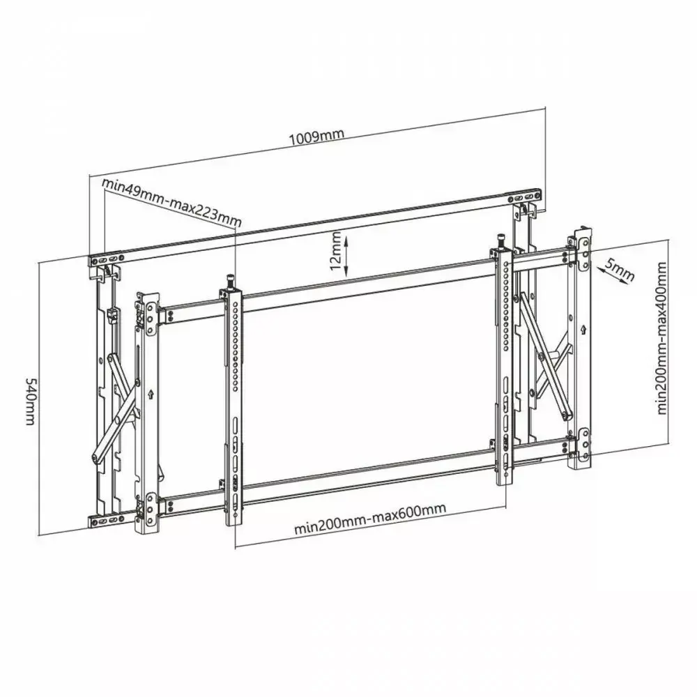 TV Video Wall Bracket MACLEAN MC-845 Photo 6
