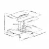 Height-adjustable desk MACLEAN MC-848 Photo 7