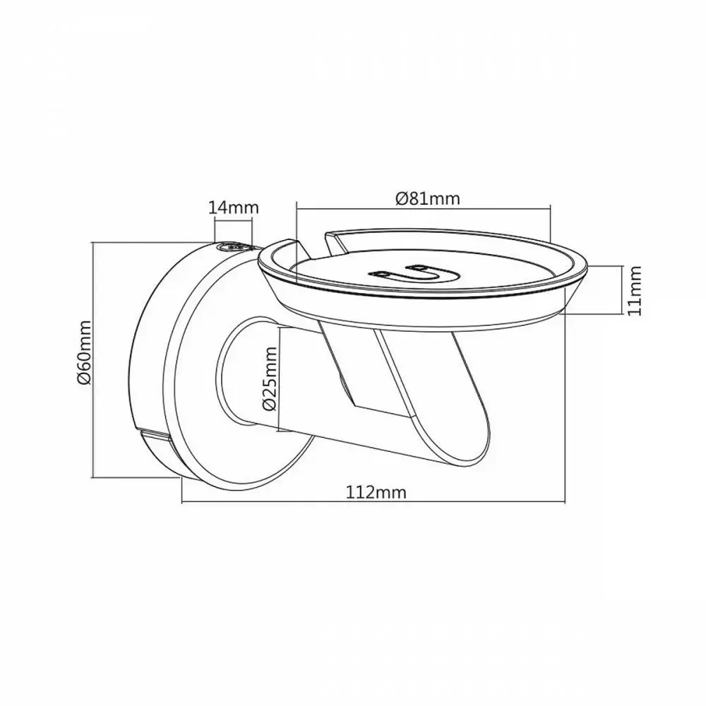 Wall mount MACLEAN MC-857 for Google Home Photo 6