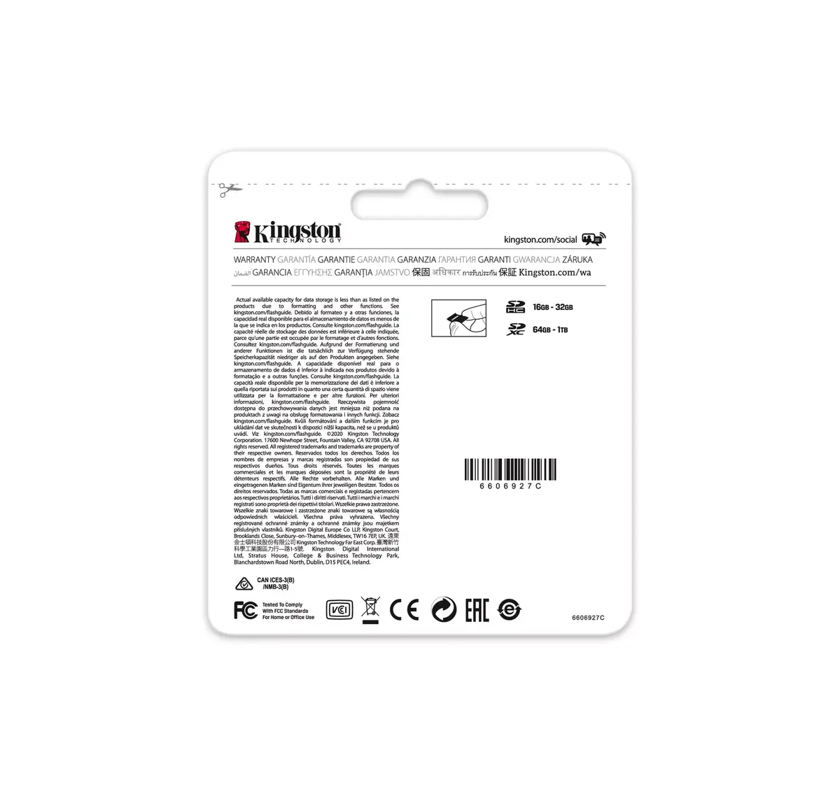Flash Memory Kingston 256GB SDXC Canvas Select Plus Photo 4