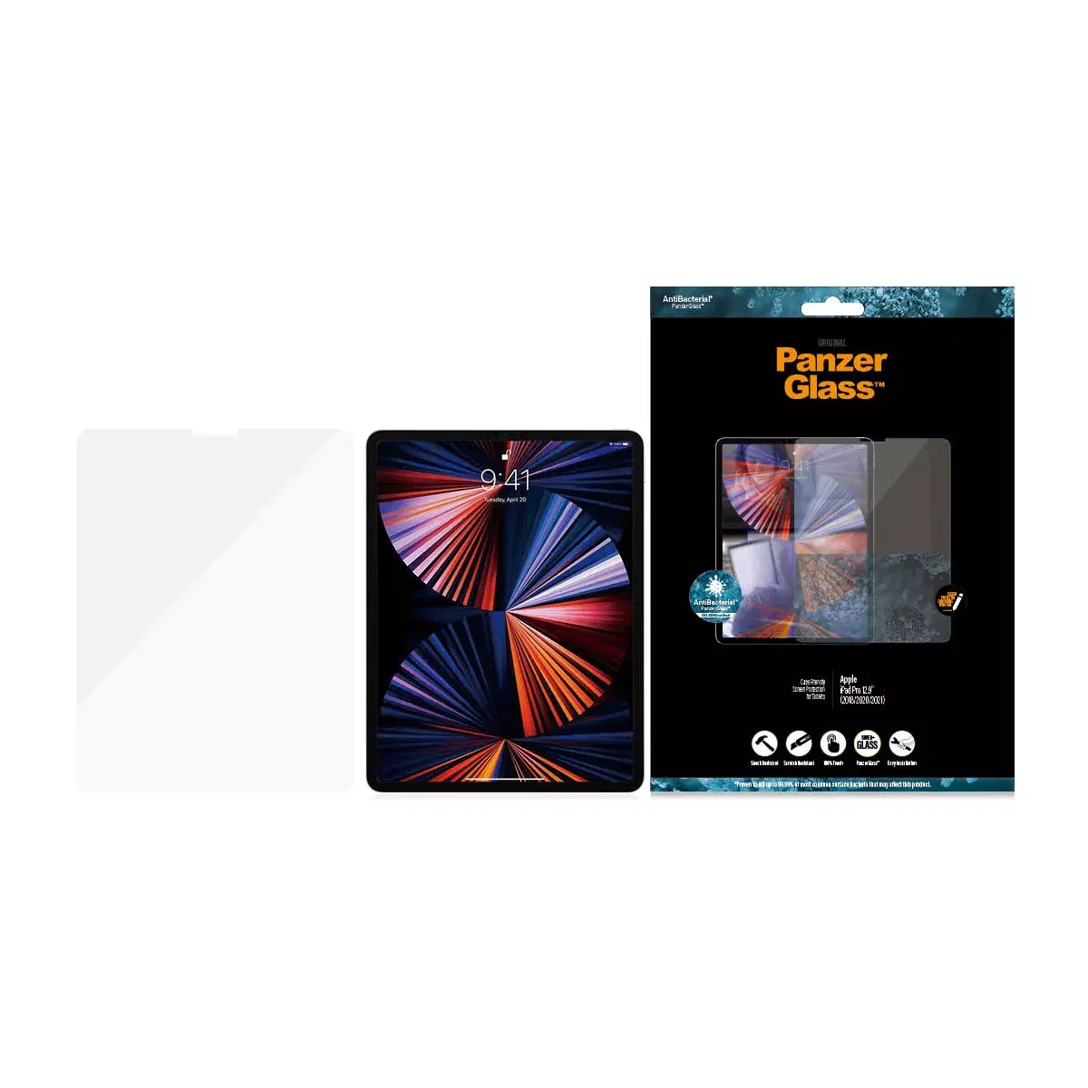 Защитное стекло PanzerGlass Apple iPad Pro 12.9" Photo 3