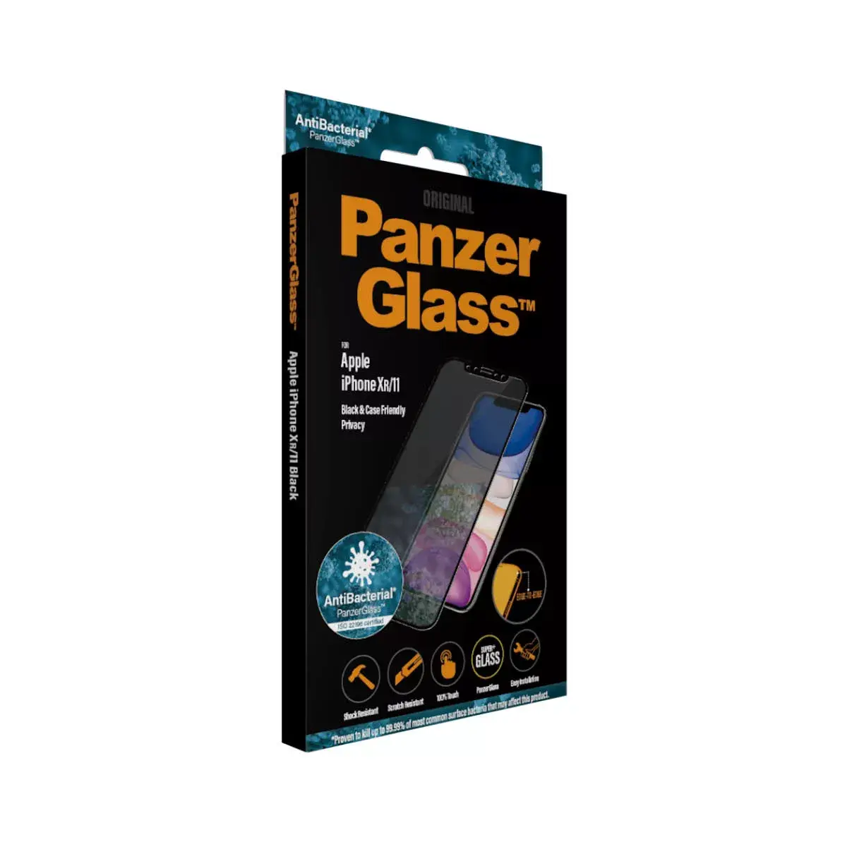 Privātuma ekrāna aizsargstikls PanzerGlass Apple iPhone 11 XR Photo 4