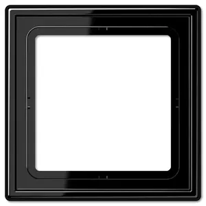 Накладной выключатель JUNG LS 981 SW, черный, степень защиты IP44
