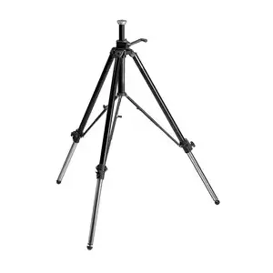 Tripod Manfrotto 117B video/movie tripod 3‑leg Black, max height 147 cm, weight 5.7 kg