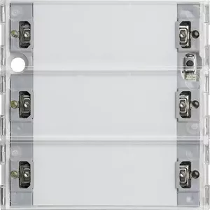 Slēdža piederums Gira 513300 Tastsensor 3 Komfort 3-gang KNX System 55, pelēks