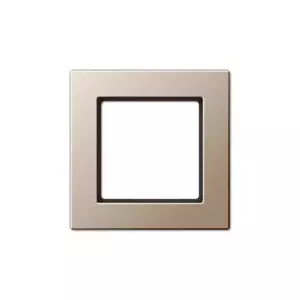 Накладка для выключателя JUNG AC 581 CH Champagne, дуропласт, 84×84 мм
