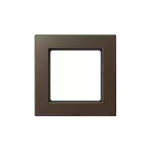 JUNG AC 581 MO Single Frame, Brown