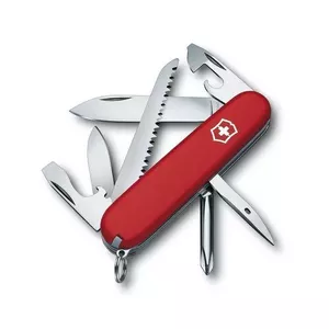 Multifunkcionāls nazis Victorinox Hiker Sarkans