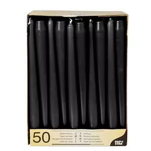 Wax taper candle Papstar 10392 — 2.2 cm × 25 cm, approx. 7 h burn time