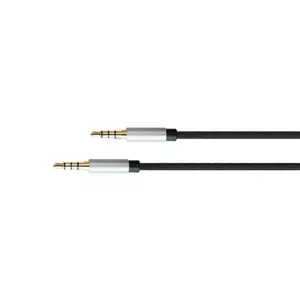 Audio kabelis Python GC-M0227 1m 3.5mm melns