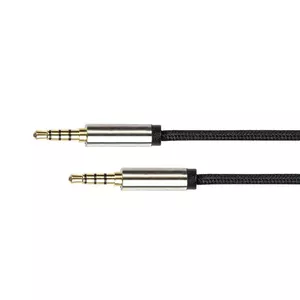 Audio kabelis Python GC-M0230 3m 3.5mm XLR (4-pin) Melns