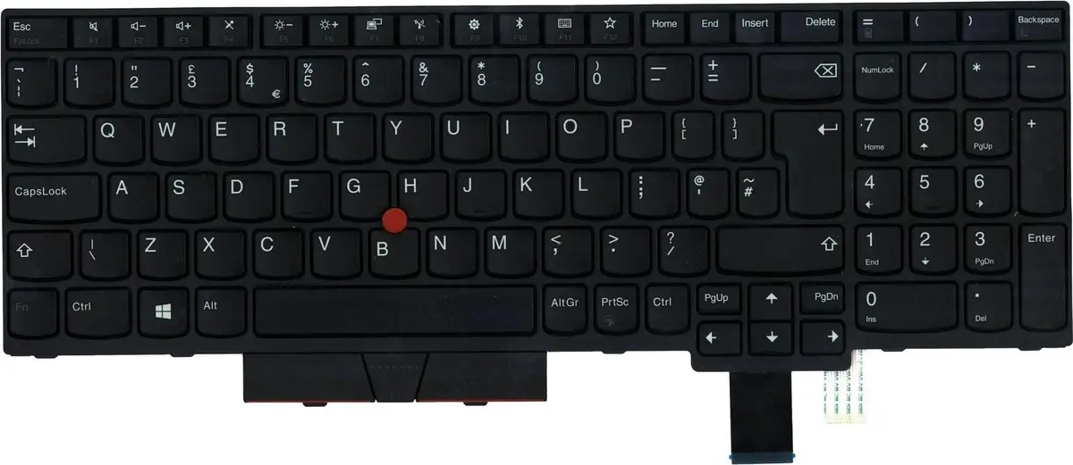 Klaviatūra Lenovo Thinkpad T580/P52s 01HX167, 01HX167
