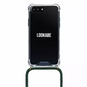 Lookabe Necklace iPhone 7/8+ gold green loo012