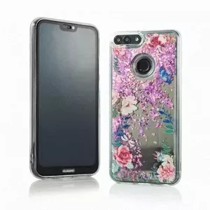 Phone case OEM Liquid Mirror for iPhone X / iPhone XS with flower design