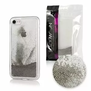 N/A iPhone X / iPhone XS Liquid Pearl TPU korpuss sudraba krāsā