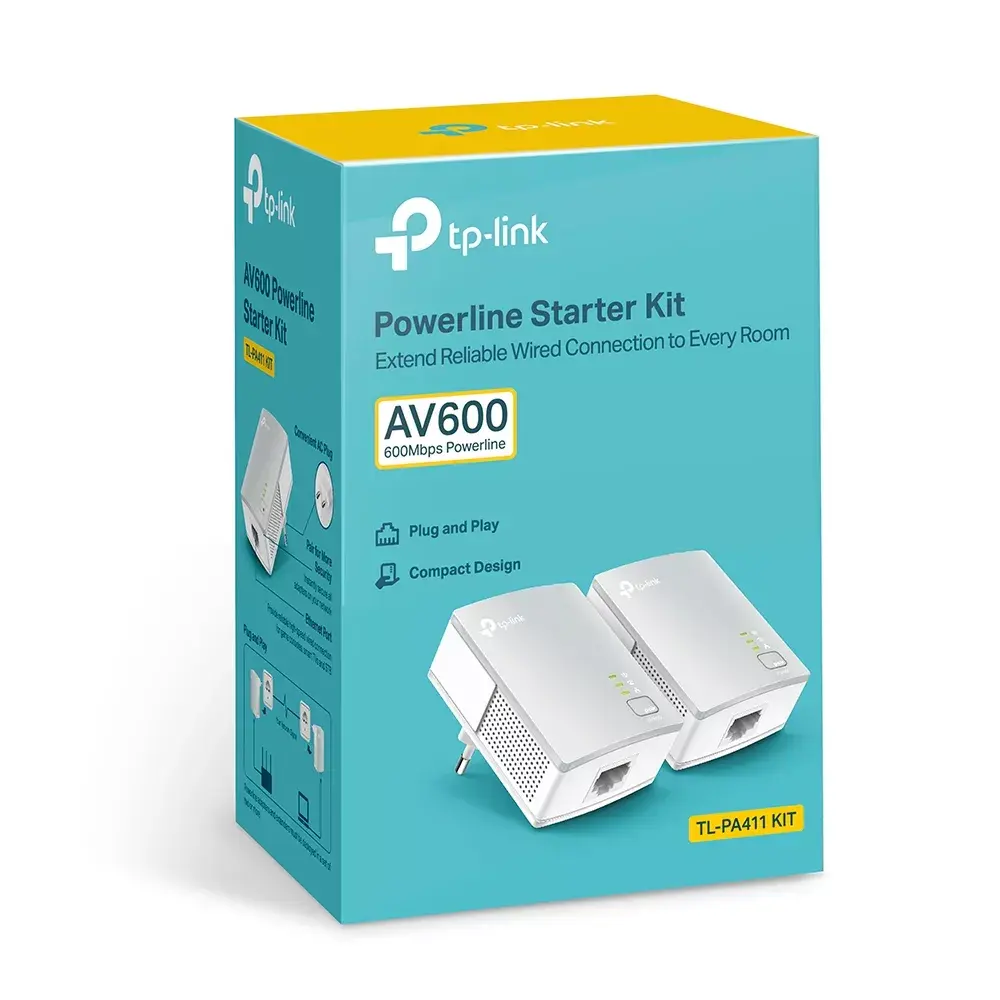 Powerline adapteris TP-Link AV500 Nano Photo 4