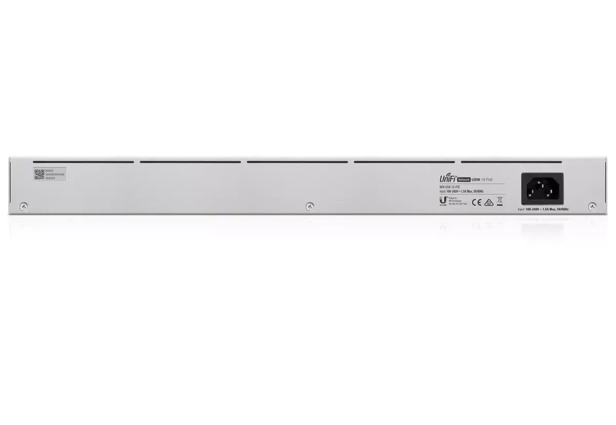 Pārvaldāms slēdzis Ubiquiti UniFi 16-Port PoE Photo 2