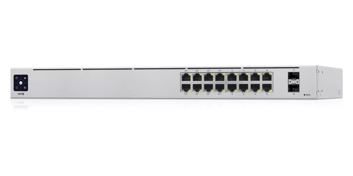 Pārvaldāms slēdzis Ubiquiti UniFi 16-Port PoE Photo 3