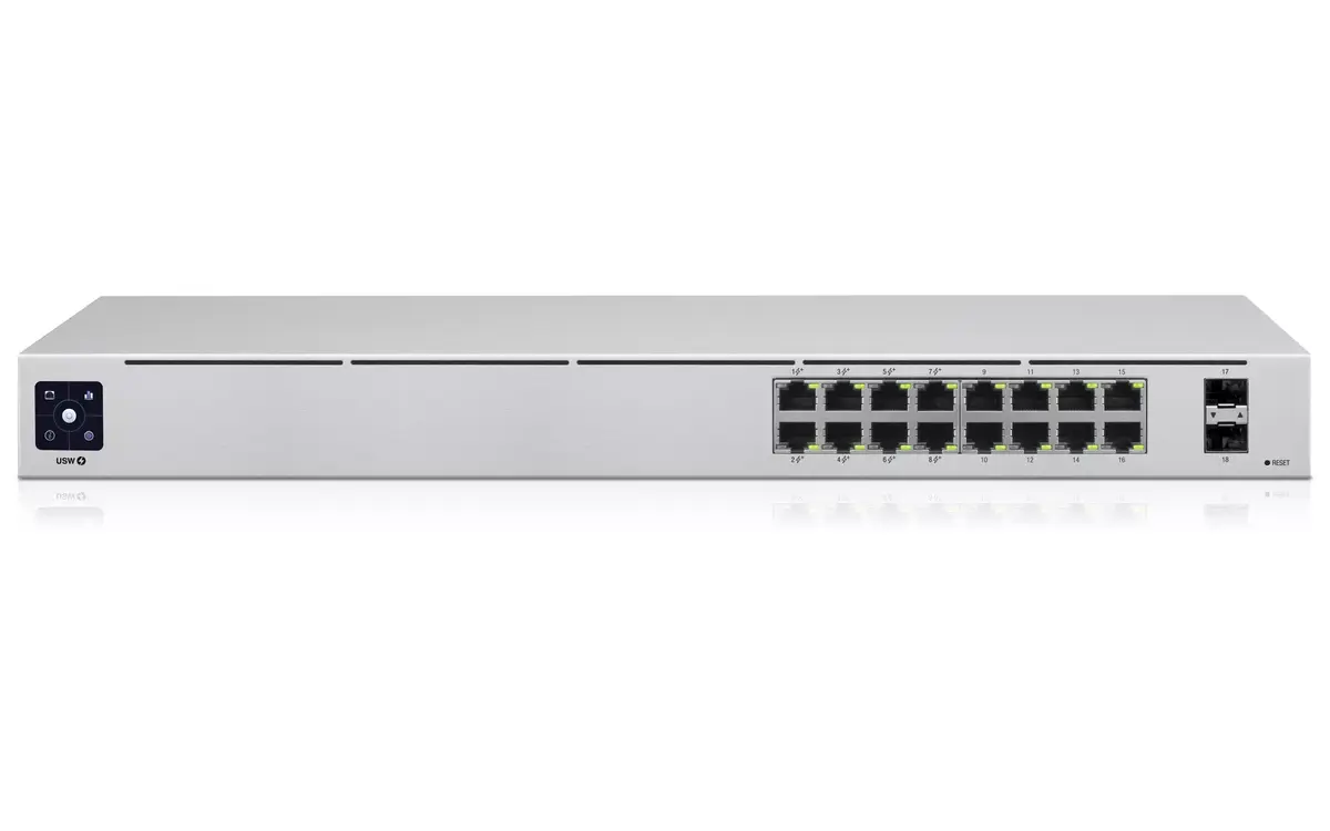 Pārvaldāms slēdzis Ubiquiti UniFi 16-Port PoE Photo 5