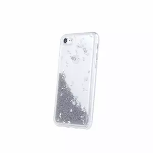 Protective TPU case iLike for iPhone 11 Pro — Liquid Letters Silver finish