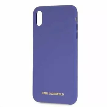 Vāciņš Karl Lagerfeld silikona iPhone XS