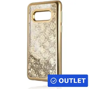 Guess Samsung Galaxy S10e Glitter 4G Peony Hard Case Gold