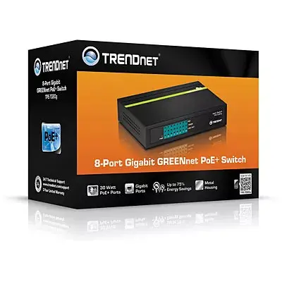 Neadministrēts slēdzis Trendnet TPE-TG80G Photo 3