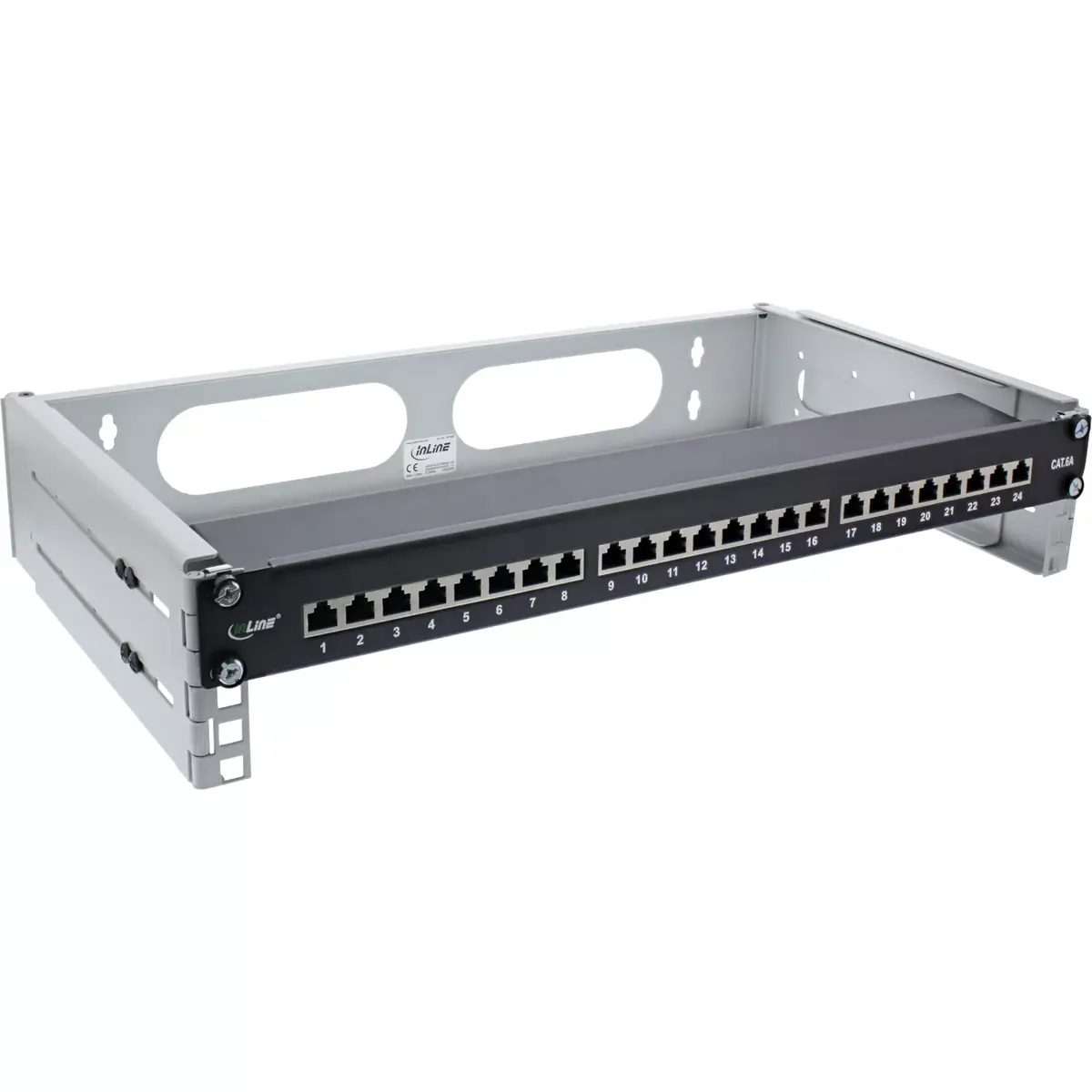 Wall mounted rack InLine 19" 19102C Photo 2