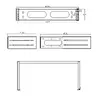 Wall mounted rack InLine 19" 19102C Photo 4