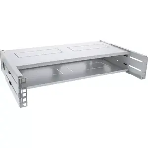 Wall mounted rack InLine 19102D 2U grey