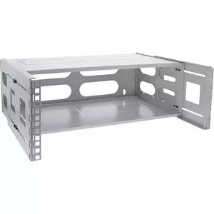 Wall mounted rack InLine 19" 19104D 4U grey
