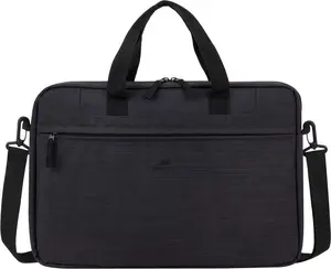 Portfelis Rivacase 8038 Bezvadu pele 39.6 cm (15.6") Melns