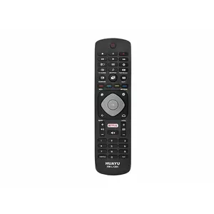 HQ LXP1285 Пульт ДУ для телевизоров Philips LCD с функциями Netflix и 3D Черный