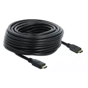 HDMI kabelis DeLOCK 85286 20m Tips A Vīriešu uz Vīrieti Melns