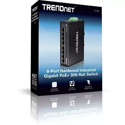Неуправляемый коммутатор Trendnet TI-PG80 Photo 4