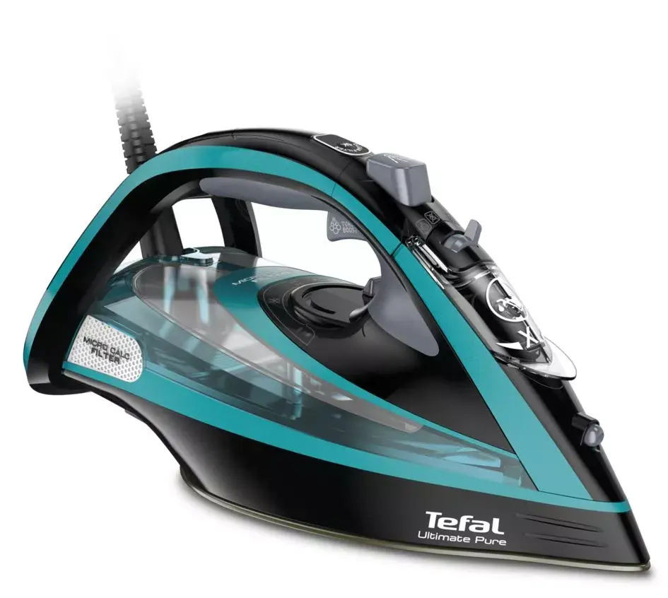 Паровой утюг Tefal Ultimate Pure FV9844E0 (сине‑чёрный) Photo 10
