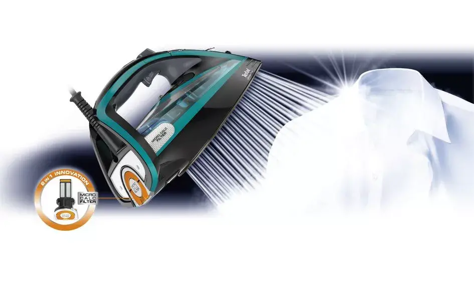 Паровой утюг Tefal Ultimate Pure FV9844E0 (сине‑чёрный) Photo 12