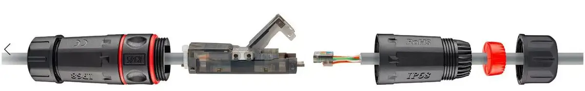 Microconnect KON525 RJ-45 Network Connector Photo 3