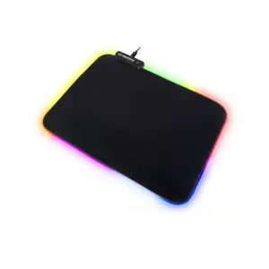 Gaming mouse pad ESPERANZA EGP105 — 350×250 mm, 8 mm thickness, USB-powered LED backlight, non-slip base