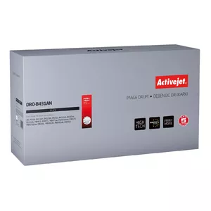 Фотобарабан ActiveJet DRO-B431AN для принтеров OKI, совместим с DRO-B431N, чёрный, 25 000 страниц