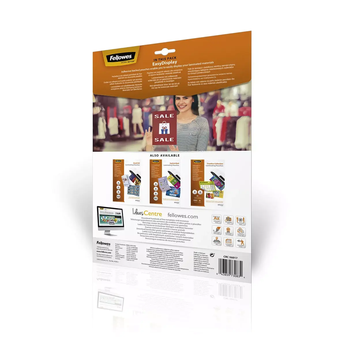 Fellowes 5601703 A4 laminēšanas maisiņi 125 µm Photo 2