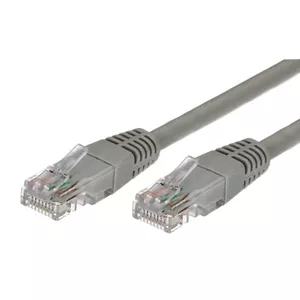 Patchcord cat. 5e RJ45 UTP 0,5m. grey