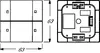 Кнопочный сенсор Busch-Jaeger 6126/01-84 KNX Photo 2