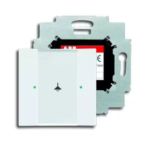 Кнопочный сенсор Busch-Jaeger 6125/01-84 KNX, 1-клавишный, белый