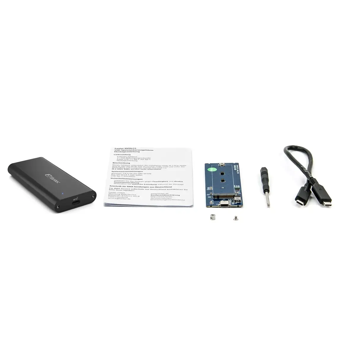 SSD korpuss Fantec NVMe31 Photo 3