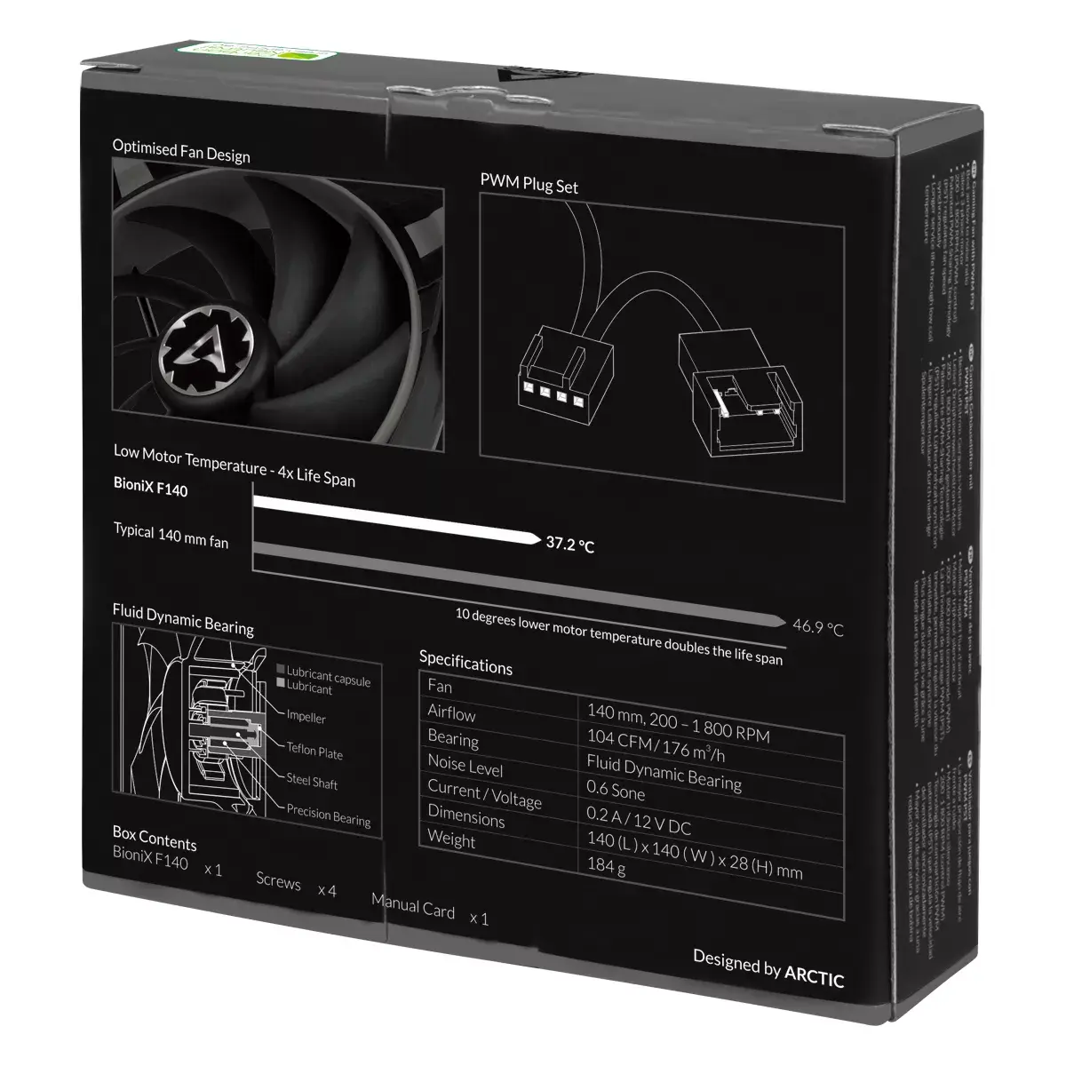 Ventilators ARCTIC BioniX F140 Photo 6