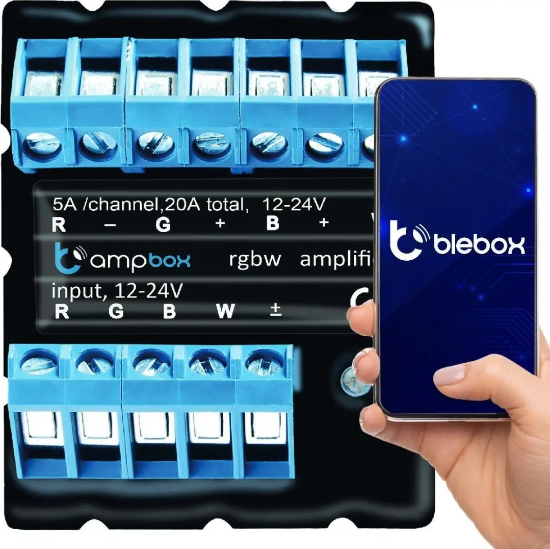 bleBox ampBox amplifier module Photo 2